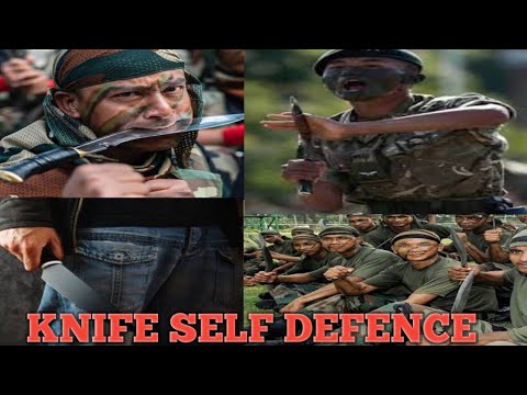 Knife self defence | front open attack self defence | commando self defence #selfdefance #viralvideo