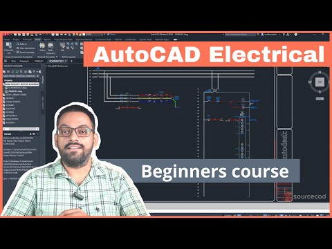 AutoCAD electrical course for beginners (with project)