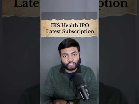 IKS Health IPO Latest Subscription Status🔥Latest IPO GMP #ipo #buyback #shortsfeed