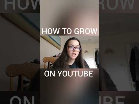 HOW TO GROW ON YOUTUBE #howtogrowonyoutube #youtubegrowth #growonyoutube