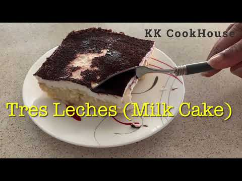 #DESSERT ||Tasty 😋Mexican Tres Leches (Trilece) Milk Cake 🍰 Recipe