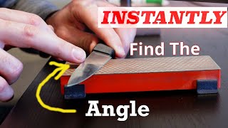 5 tips to INSTANTLY find the angle when sharpening a knife!