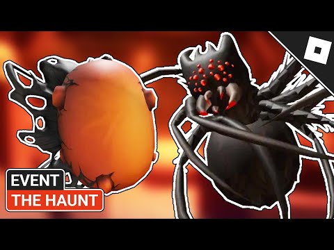 [EVENT] How to get the MALEVOLENT EGG PARASITE & ABOMINATION SPIDER in THE HAUNT HUB  | Roblox