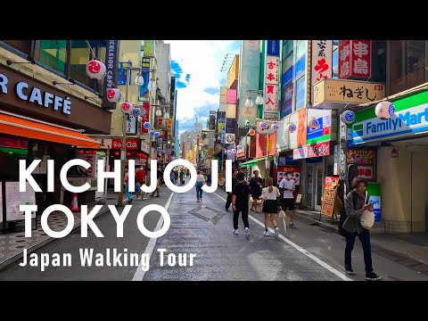 Kichijoji Walk in Tokyo Japan 4K 60fps