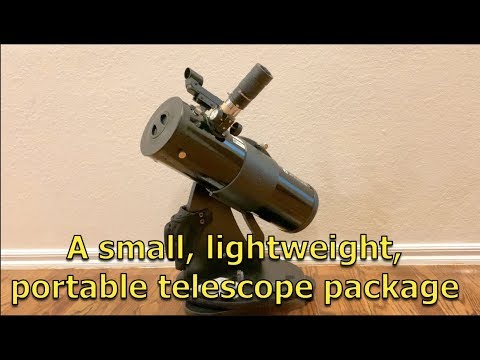 A complete telescope kit donated to my son's school