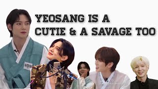 Yeosang can be a cutie as well as a savage too🤭❤️‍🔥#ateez #yeosang #atiny