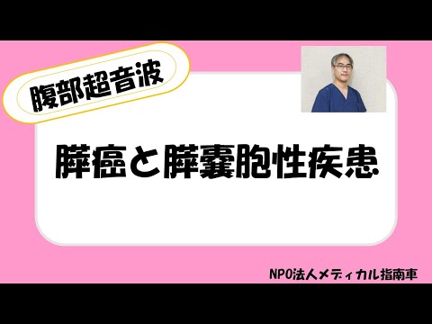 膵癌と膵嚢胞性腫瘍ー腹部超音波ー