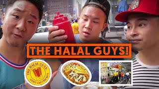 HALAL GUYS CART 53RD & 6TH NYC (Chicken and Rice) | Fung Bros