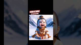 Little cute mahadev | Mahadev shorts | bholenath shorts video | cute mahadev shorts video #shorts