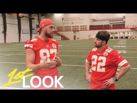 Will Travis Kelce and the Pouncey Brothers Make Johnny Bananas the Next NFL Superstar? | 1st Look TV