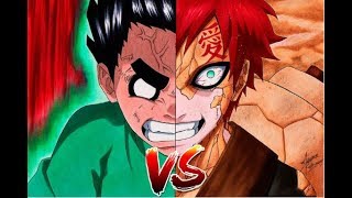 Gaara VS Rock Lee「AMV」Monster/Dangerous