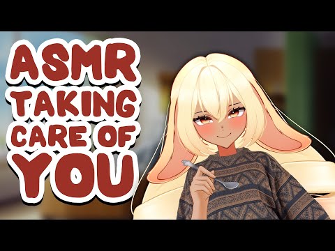 【ASMR Roleplay】Taking care of you while you're sick ♡【VAllure】