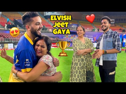 Elvish Jeet Gaya ❤️ Mummy ki Khushi Dekho 😇 😍