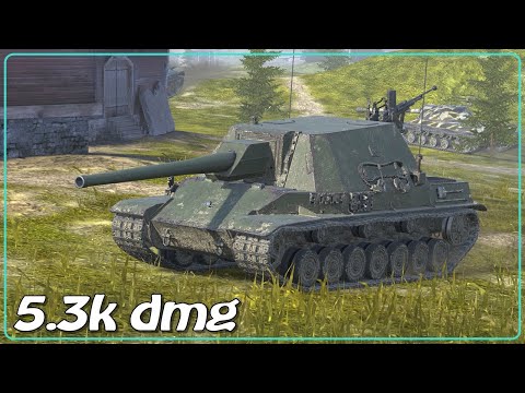 Type 5 Ka-Ri • 5 frags • 5.3k dmg • WoT Blitz