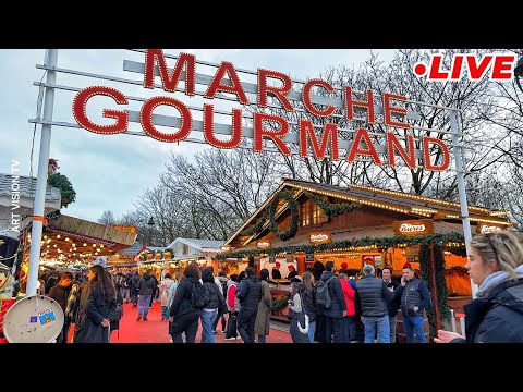 [🇫🇷Paris Live]  Bonjour Paris Christmas Villags walk Live Streaming 18/Decmber/2024