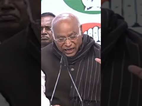 जो बाबासाहेब का अपमान करेगा उसे मंत्री बनने का हक नहीं #mallikarjunkharge #congress #amitshah #modi