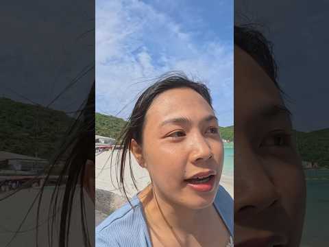 ขับมอเตอร์ไซค์เที่ยวหาดตาแหวน เกาะล้าน #short #เกาะล้านเกาะใจ