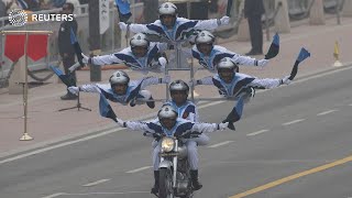 Stunts galore at Republic Day celebrations in India