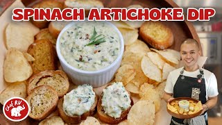 CHEF RV's SPINACH ARTICHOKE DIP