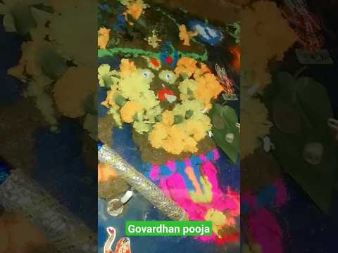 Govardhan Puja🙏 #govardhan #vrindavan #bhajan #radhakrishna #viral #trending #status #story