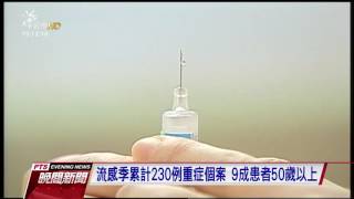 新增10流感重症 8成是感染H3N2 一人死亡 20161227 公視晚間新聞