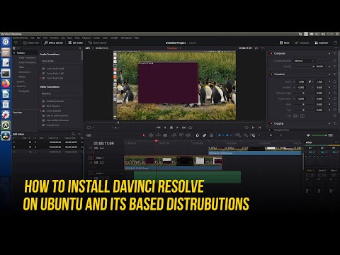 Davinci Resolve Ubuntu Installation | Best Professional Video Editing Software for Linux