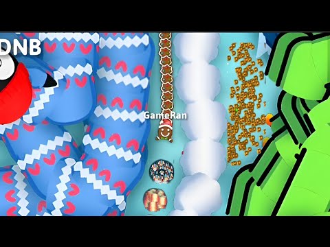 Snake io 🐍 I Found 2 Huge Score Ball 😍 in Snake.io Map 🐍 Epic Skin Gameplay