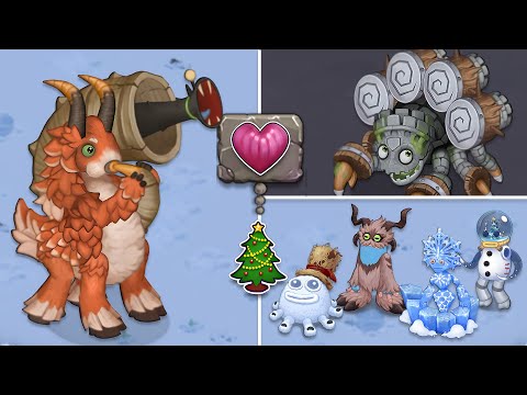 Epic Strombonin, Rare Drummidary, Festival Of Yay - All Animations & Breeding (My Singing Monsters)