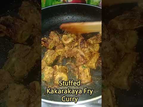 Bitter gourd onion fry curry|కాకరకాయ ఉల్లి కారం |shorts|you tube shorts |stuffed bitter gourd recipe