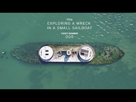 Exploring the HMVS Cerberus wreck in a small sailboat (ASMR - no commentary)