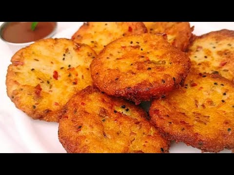 Without wasting time in kitchen make this easy super crunchy breakfast/snacks recipe #recipe #food