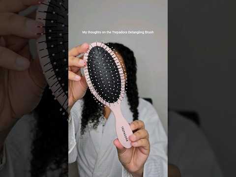 Trepadora Detangling Brush Review (more in comments) #curlyhair #curlynatural #hair