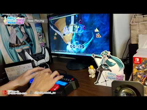 【小街機展示】深海少女（EXTRA EXTREME）｜初音未來 Project DIVA 迷你街機控制器 for Switch｜Project DIVA MEGA39's｜玩家開箱實測分享