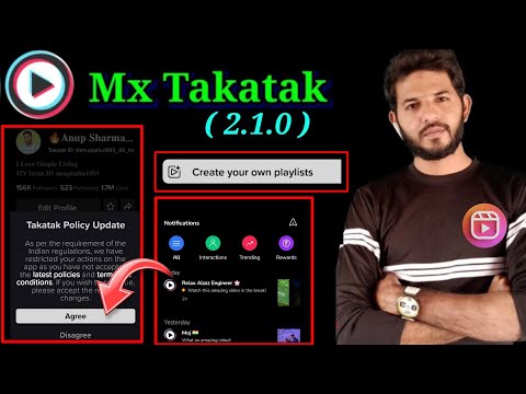 MX Takatak New Updates | MX Takatak Accept policy | MX Takatak create playlists | MX Takatak wallet