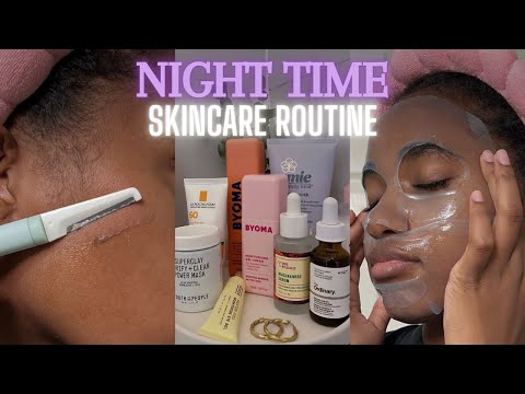 Nighttime Skincare Routine | Do this once a month for Smooth, Hydrated skin