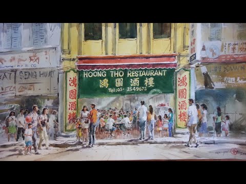 早上的作业-鸿图酒楼 Ipoh Old Town