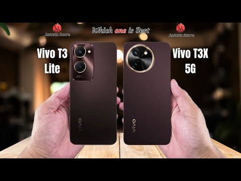 Vivo T3 Lite vs Vivo T3X 5G  Full comparison ⚡Which one is Best