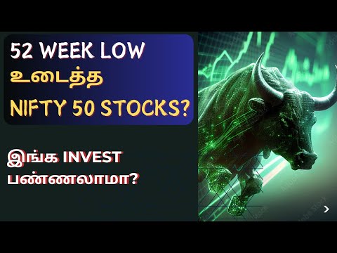 52 Week Low உடைத்த Nifty50 Stocks! | இங்க INVEST பண்ணலாமா? | Tamil | Stocks To Watch | Market Fall