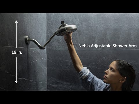 Nebia Adjustable Shower Arm (NASA) - Product Detail Video Kickstarter