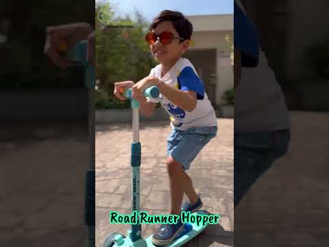 Road Runner Hopper Scooter For Kids With PU LED Wheels | R for Rabbit Scooter |  #rforrabbit