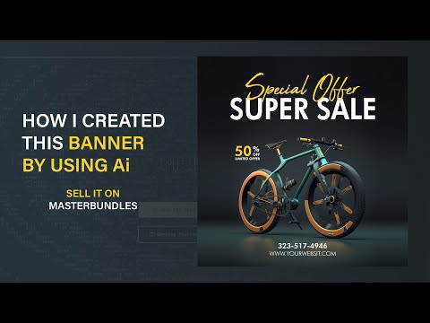 How to Create Designs with Ai and Sell Them on MasterBundles