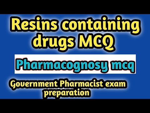 pharmacognosy mcq#resins containing drugs MCQ#pharma mcq#railwaypharmacistcrashcourse2024