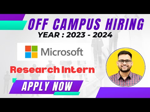 Microsoft off campus hiring 2023 | Microsoft  hiring for freshers | Microsoft 2023 #Microsoft