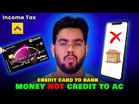 Credit Card to Bank Transfer: Payment Not Credit to Account & Income Tax Notice | Housing App