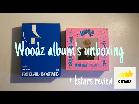 Woodz album unboxing \ Kstars shop review 🤍