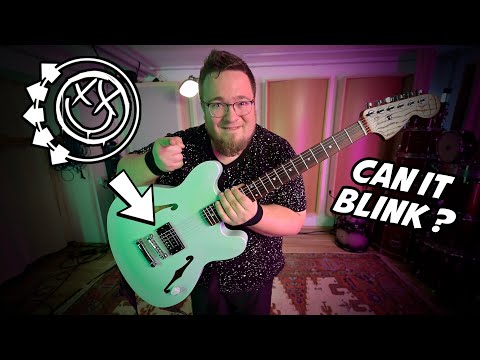 Can Benni Blink with the new Blink 182 machine?? (Fender Tom Delonge Starcaster)