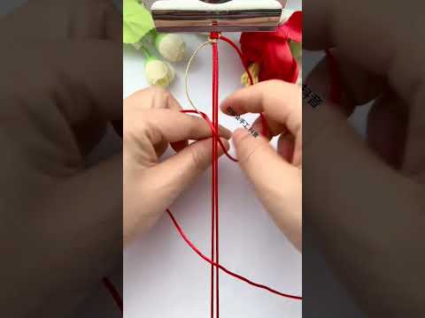 Hands-on rope, rope braiding skills sharing, simple braided bracelet tutorial, bracelet braiding