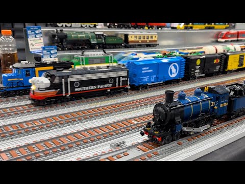 LEGO Trains and City by SC Bricks at Atlanta Brick Con 2024