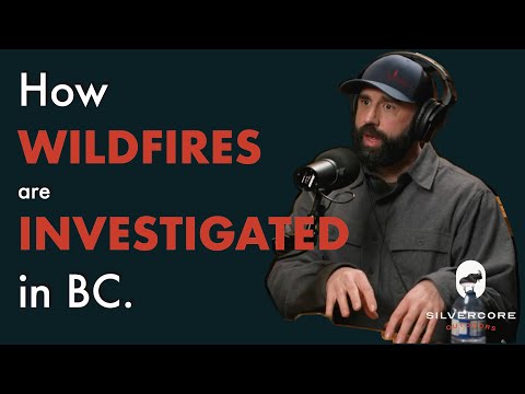 How are wildfires investigated in BC?