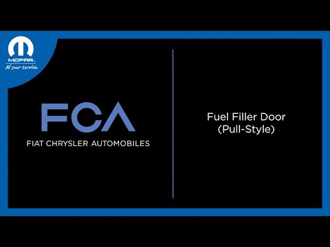 Fuel Filler Door (Pull-Style) | How To | 2024 Chrysler, Dodge, Jeep, Ram, Fiat & Alfa Romeo Vehicles